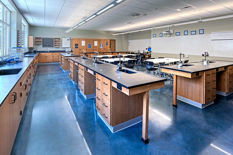 Wood Casework for Educational Labs