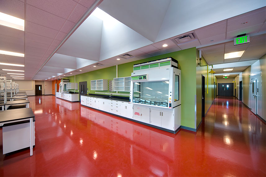 Ductless Fume Hood in a Commercial Lab