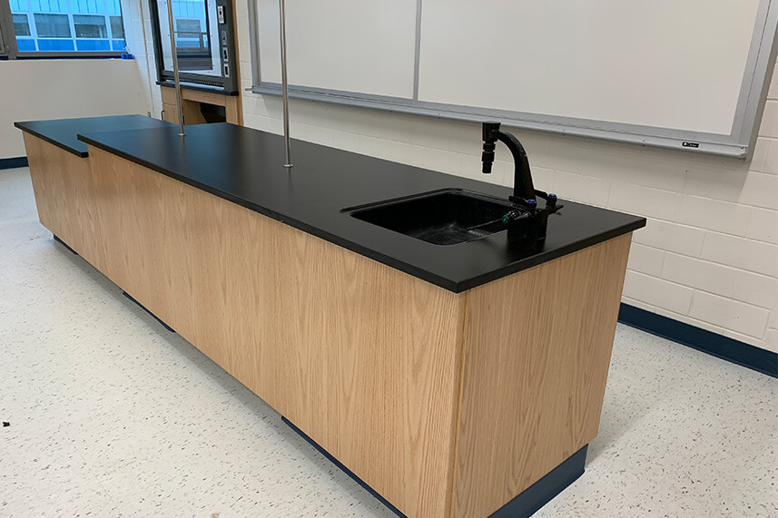 Instructor Desk for an Educational Lab