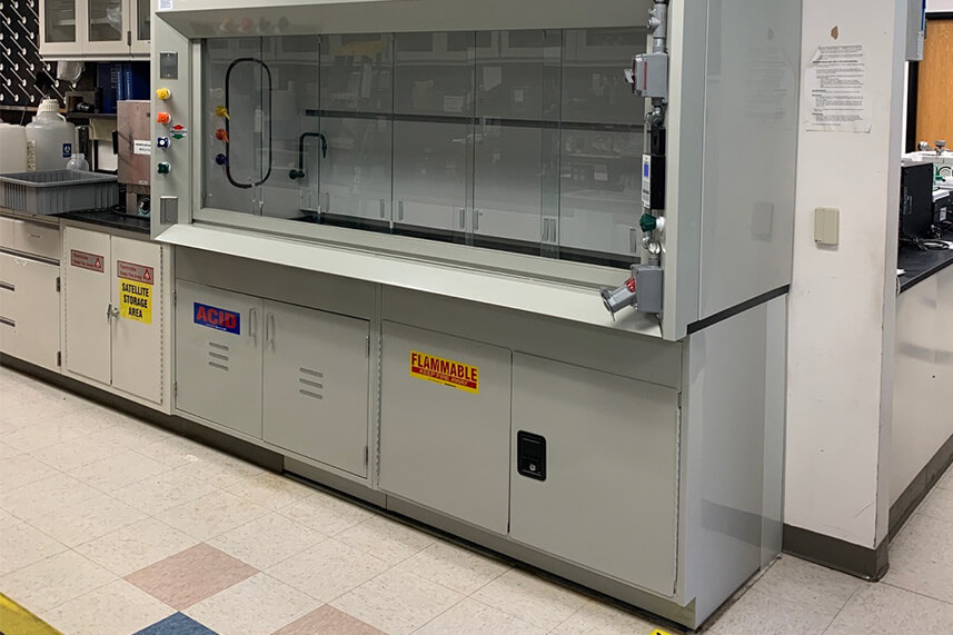 Safety Cabinet for an Educational Lab