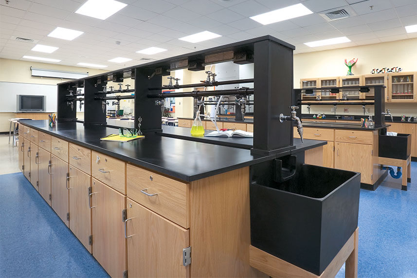 Wood Casework for Educational Labs