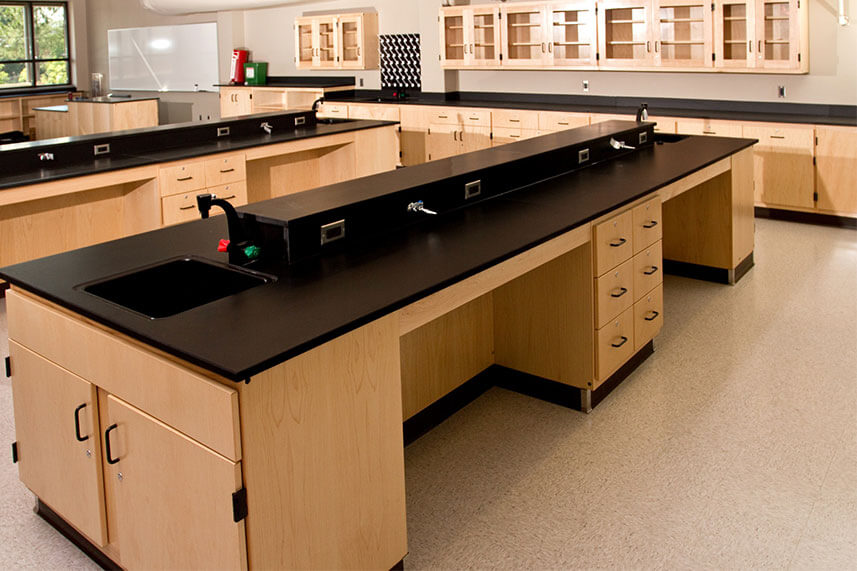 Wood Casework for Educational Labs