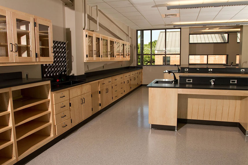 Wood Casework for Educational Labs