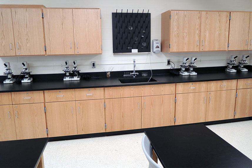 Wood Casework for Educational Labs