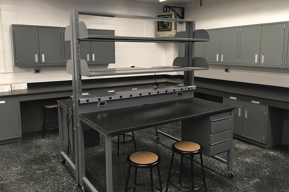 Longo Labs products in a Stem + Robotics room