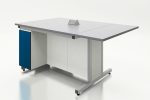 STEMLine Workstation with drop leaf up